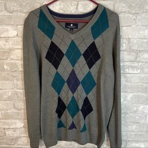 Argyleculture Vneck Sweater